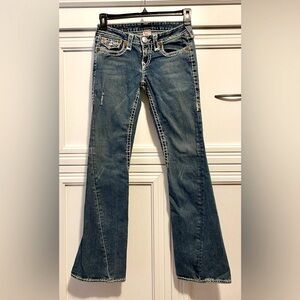 True Religion Blue Flare Jeans